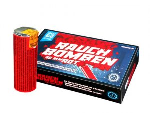 Argento Rauchbombe 38mm Rot (1 Stück)