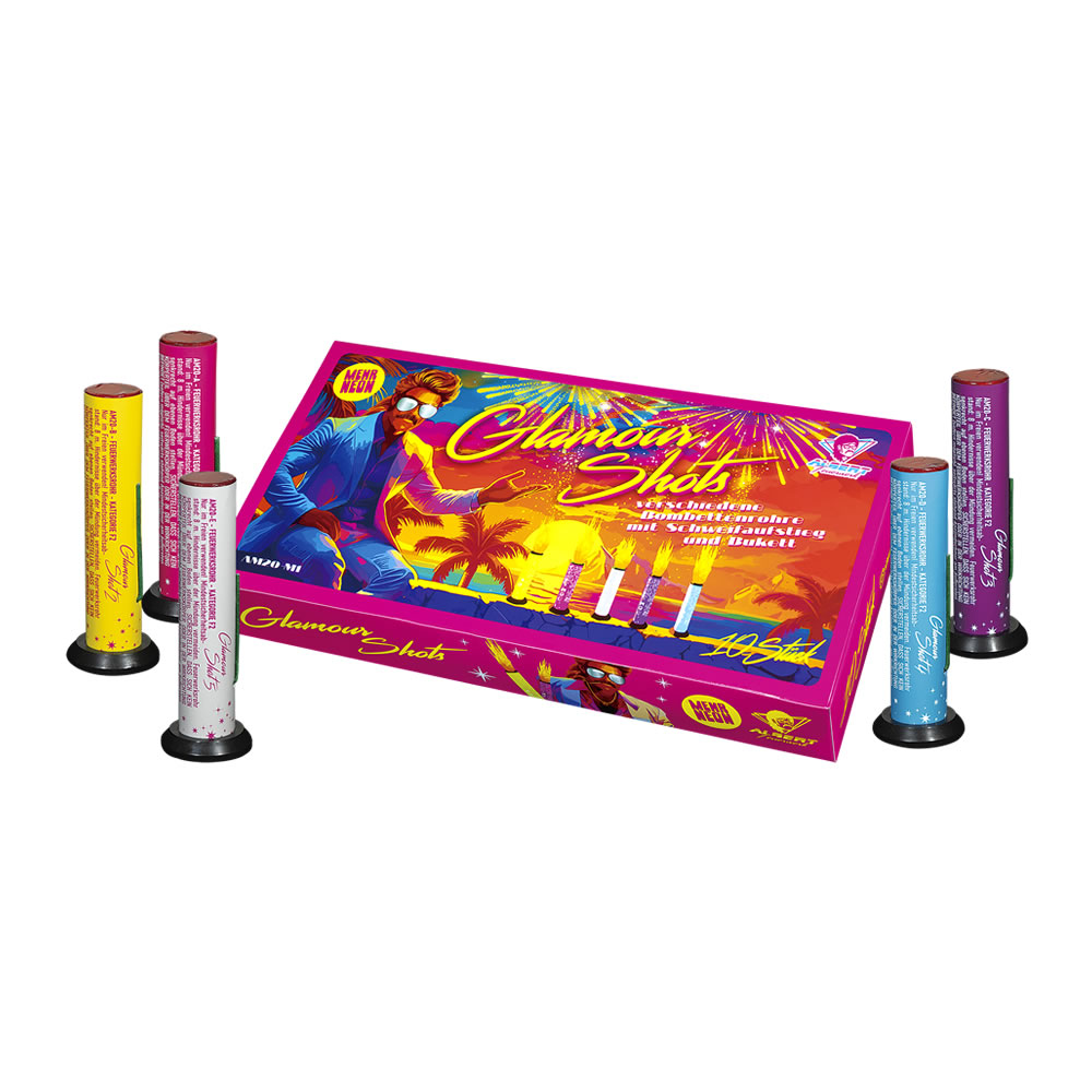 Albert Glamour Shots 10 St je Packung