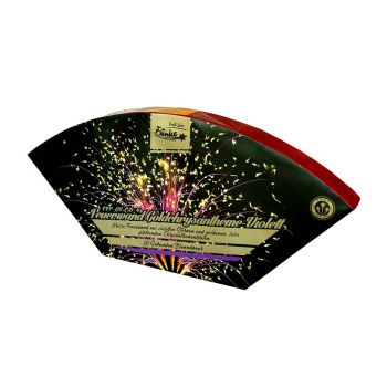 Funke Feuerwand Goldchrysantheme-​Violett