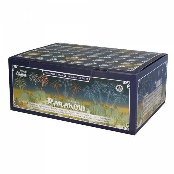 Funke Paranoid  116 Schuss Verbundfeuerwerk
