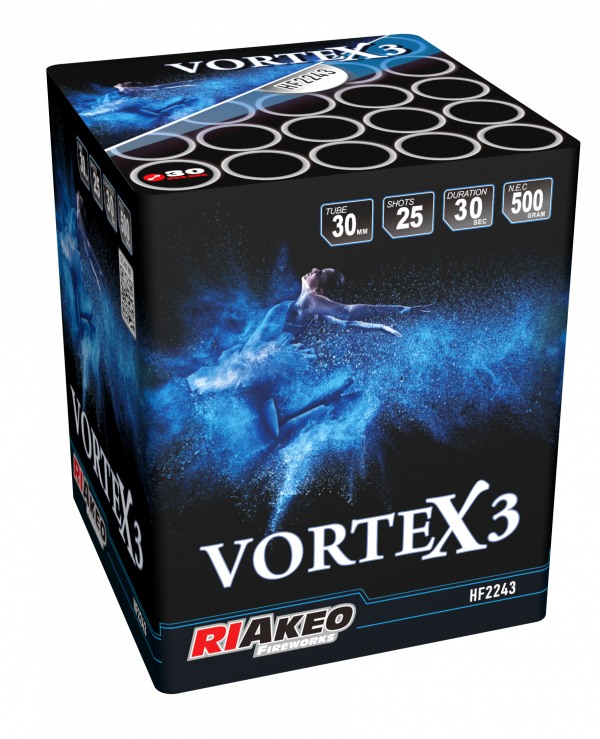 Riakeo Vortex 3 - 25 Schuss Batterie