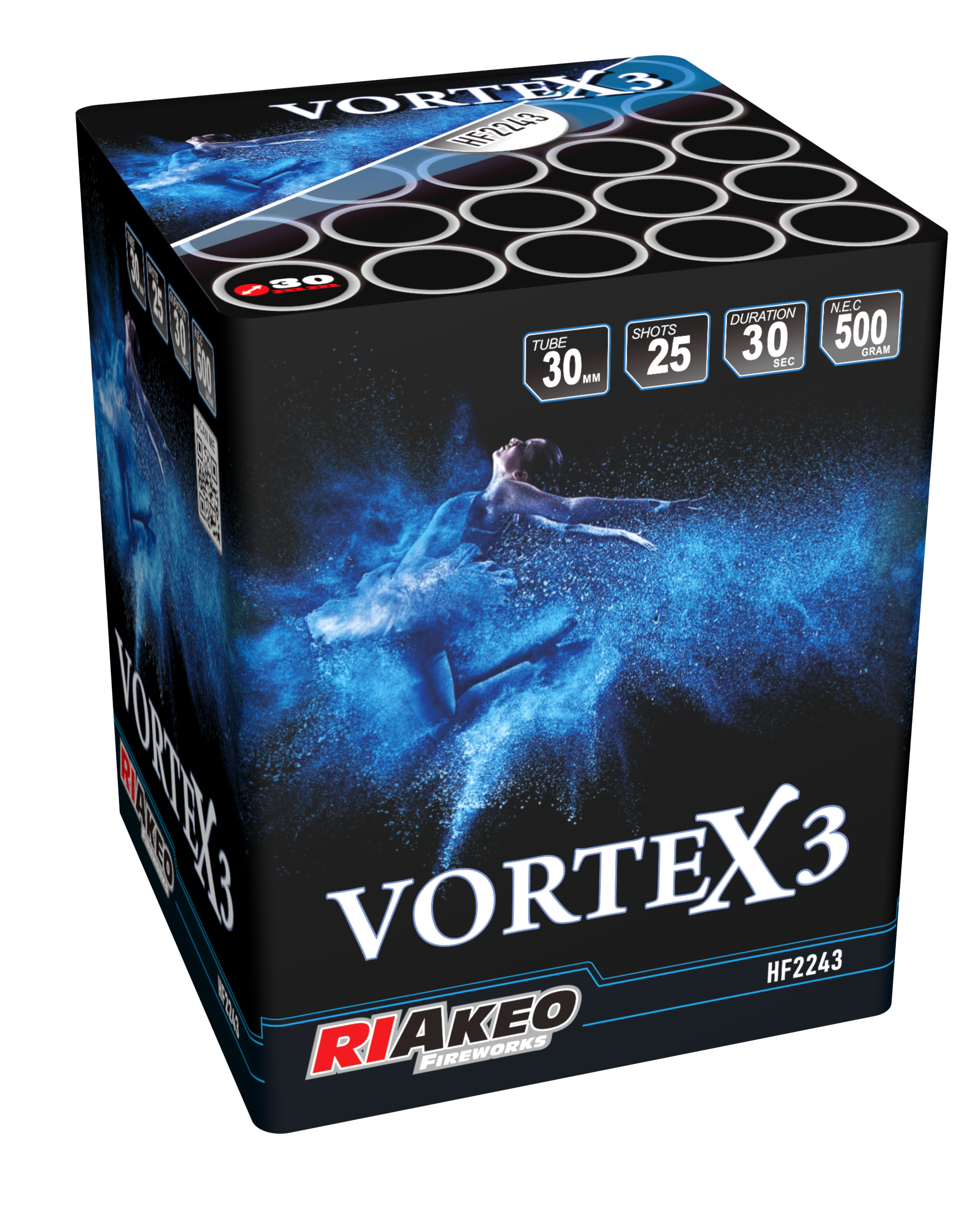 Riakeo Vortex 3 - 25 Schuss Batterie