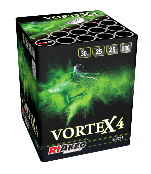 Riakeo Vortex 4 - 25 Schuss Batterie