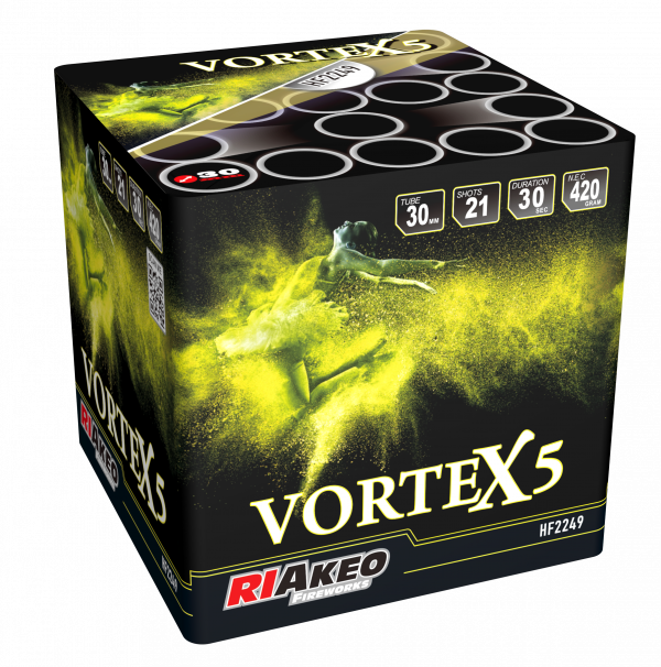 Riakeo Vortex 5  - 21 Schuss Batterie