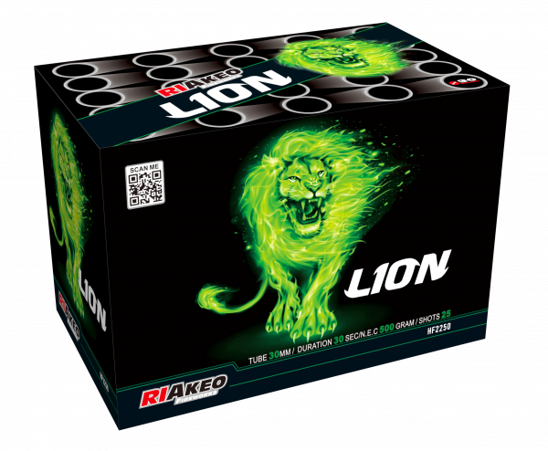 Riakeo Lion 25 Schuss Batterie