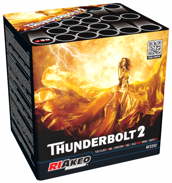 Riakeo Thunderbolt 2 - 24 Schuss Batterie