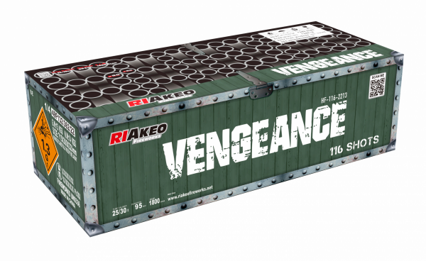 Riakeo Vengeance 116 Schuss Verbundfeuerwerk