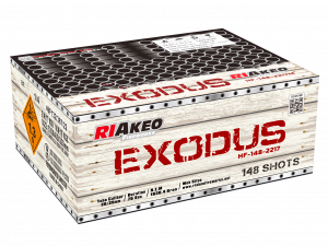 Riakeo Exodus 148 Schuss Verbundfeuerwerk