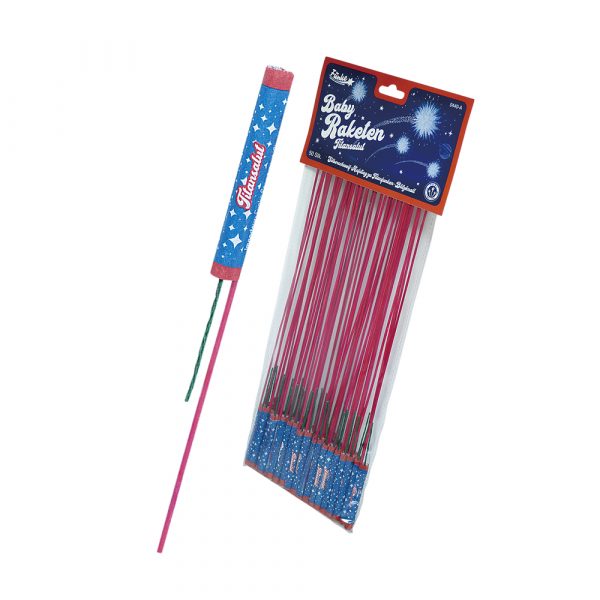 Funke Baby Raketen Titansalut (50 Stück)