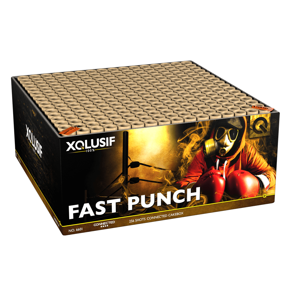 VOLT! Fast Punch 256 Schuss Verbundfeuerwerk