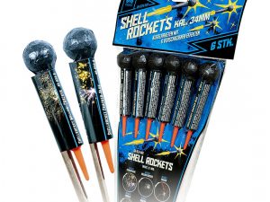 Argento Shellrockets Cal. 34 mm (1 Beutel)