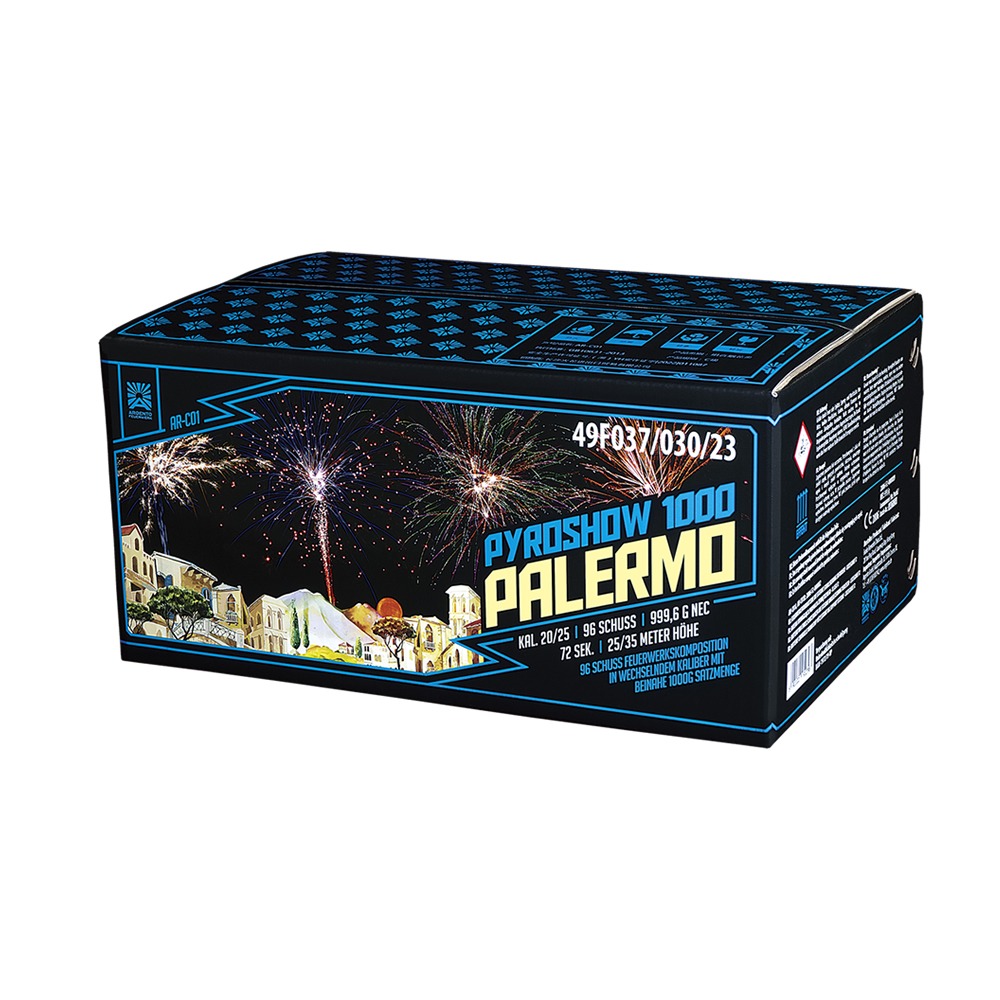 Argento Pyroshow 1000-A Palermo Verbundfeuerwerk