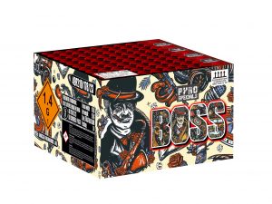 Pyro Specials BOSS 100 Schuss Verbundfeuerwerk