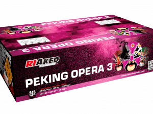 Riakeo Peking Opera 3 - 243 Schuss Verbundfeuerwerk Sortiment