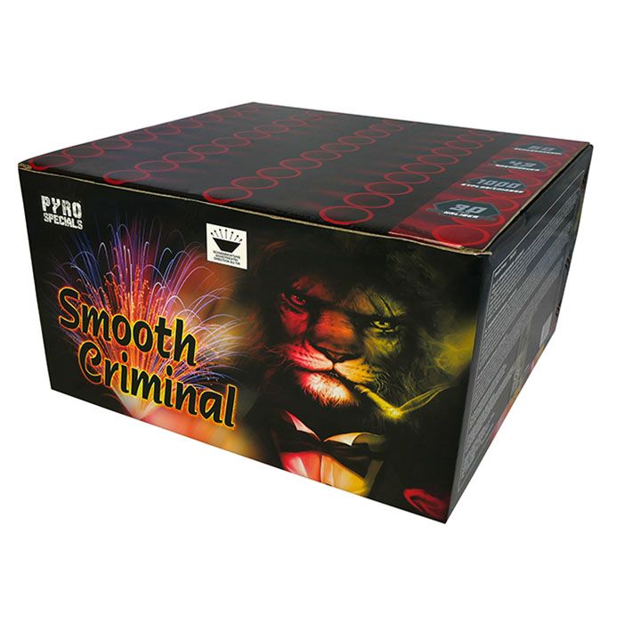 Pyro Specials Smooth Criminal 50 Schuss Verbundfeuerwerk