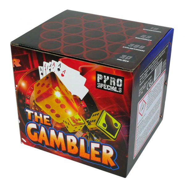 Pyro Specials The Gambler 19 Schuss Feuerwerksbatterie
