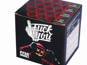 Pyro Specials F*ck You  19 Schuss Feuerwerksbatterie