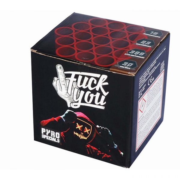 Pyro Specials F*ck You  19 Schuss Feuerwerksbatterie