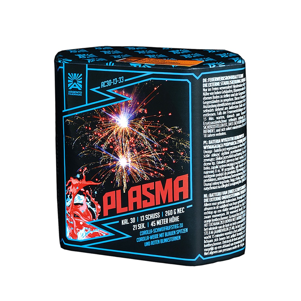 Argento Plasma 13 Schuss Batterie