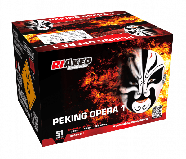 Riakeo Peking Opera 1 - 51 Schuss Verbundfeuerwerk
