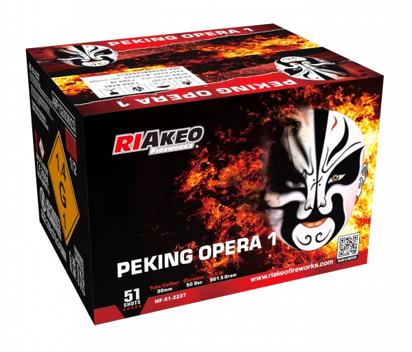 Riakeo Peking Opera 1 - 51 Schuss Verbundfeuerwerk