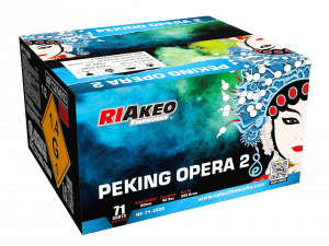 Riakeo Peking Opera 2 - 71 Schuss Verbundfeuerwerk