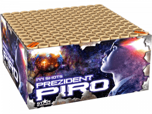 Lesli Prezident Piro 144 Schuss Verbundfeuerwerk