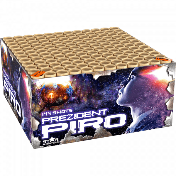 Lesli Prezident Piro 144 Schuss Verbundfeuerwerk