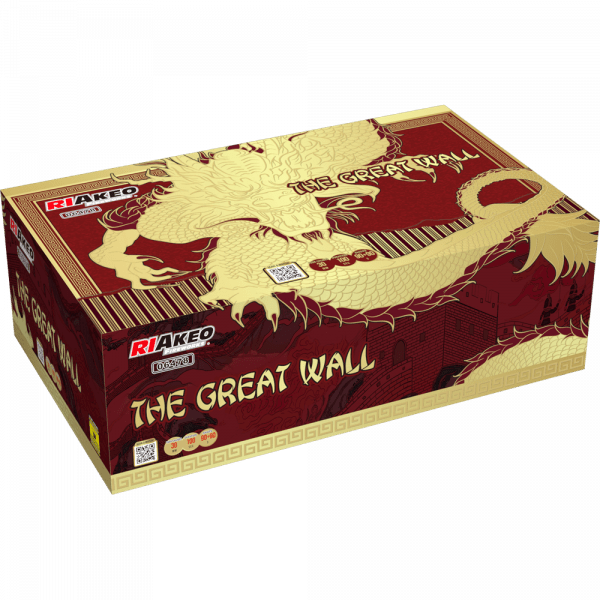 Riakeo The Great Wall 180 Schuss Doppel Verbundfeuerwerk