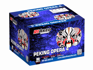 Riakeo Peking Opera 4  80 Schuss Verbundfeuerwerk