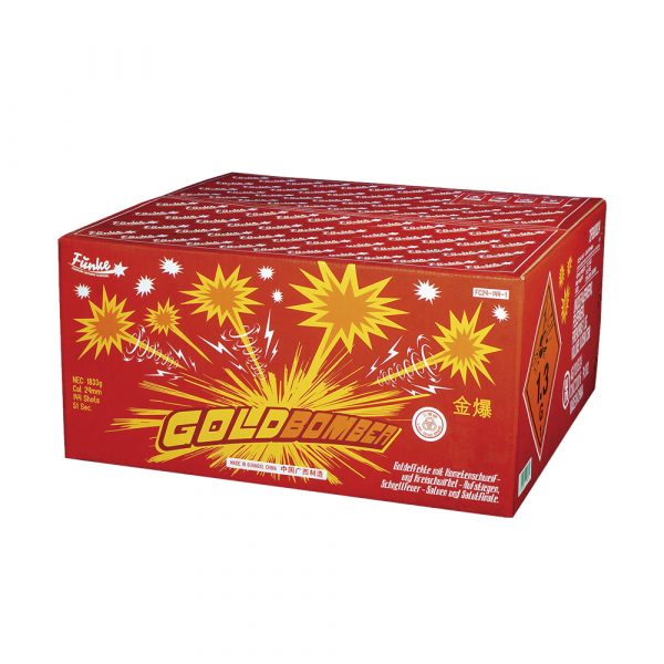 Funke Goldbomber 144 Schuss Verbundfeuerwerk