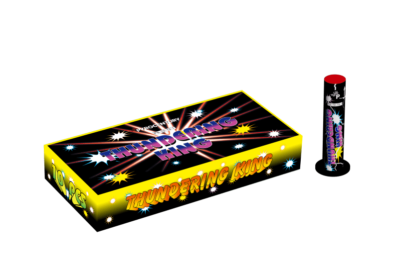 Pyrocentury Thundering King 19mm, 10er Schachtel