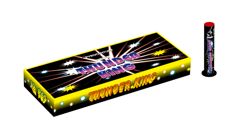 Pyrocentury Thunder King 14mm, 12er Schachtel