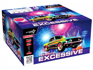 Sky Painter Excessive 144 Schuss Verbundfeuerwerk