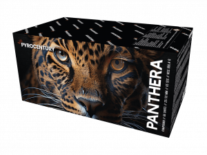 Pyrocentury Panthera 66 Schuss Verbundfeuerwerk