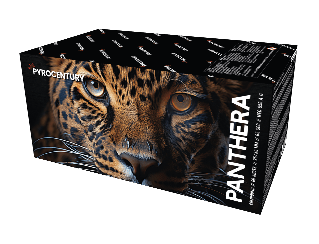Pyrocentury Panthera 66 Schuss Verbundfeuerwerk