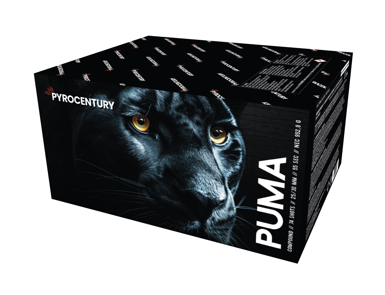 Pyrocentury Puma 74 Schuss Verbundfeuerwerk