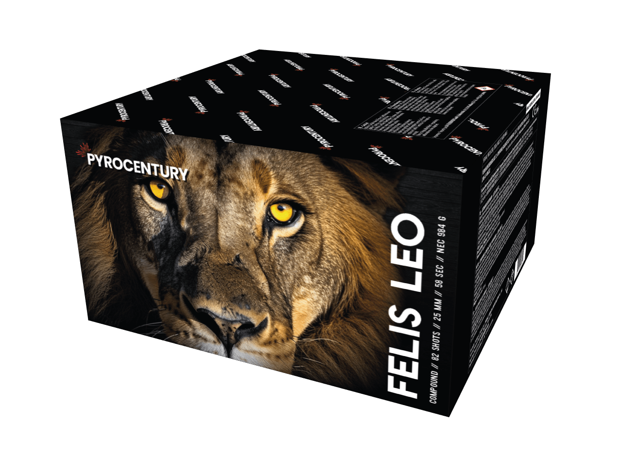 Pyrocentury Felis Leo 82 Schuss Verbundfeuerwerk