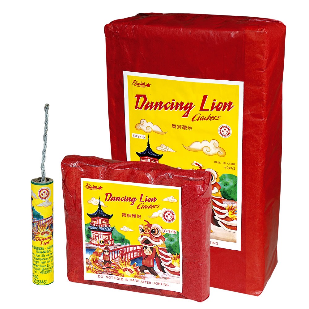 Funke China Böller A Dancing Lion Edition (240 Stück im Schinken)