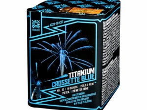 Argento Titanium Crossette Blue