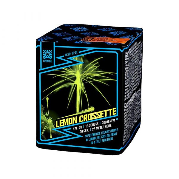 Lemon Crossette Sterne von Argento
