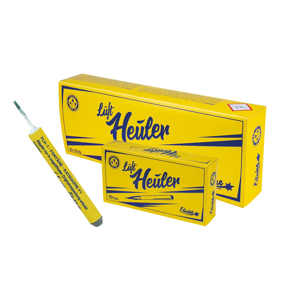 Funke Luftheuler F1, Schachtel