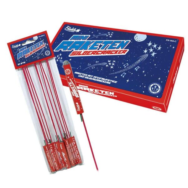 Funke Mini-Raketen Silbercracker