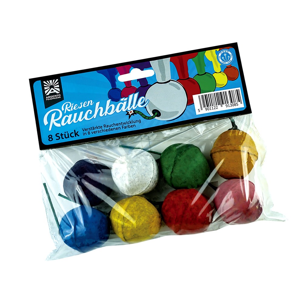 Argento Riesen-Rauchbälle