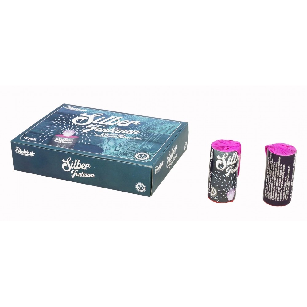 Funke Silberfontänen