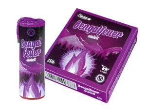 Funke Bengalfeuer Violett