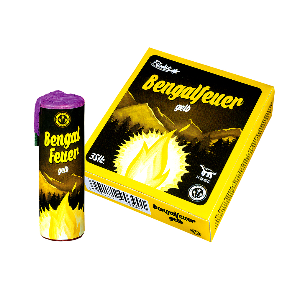 Funke Bengalfeuer Gelb