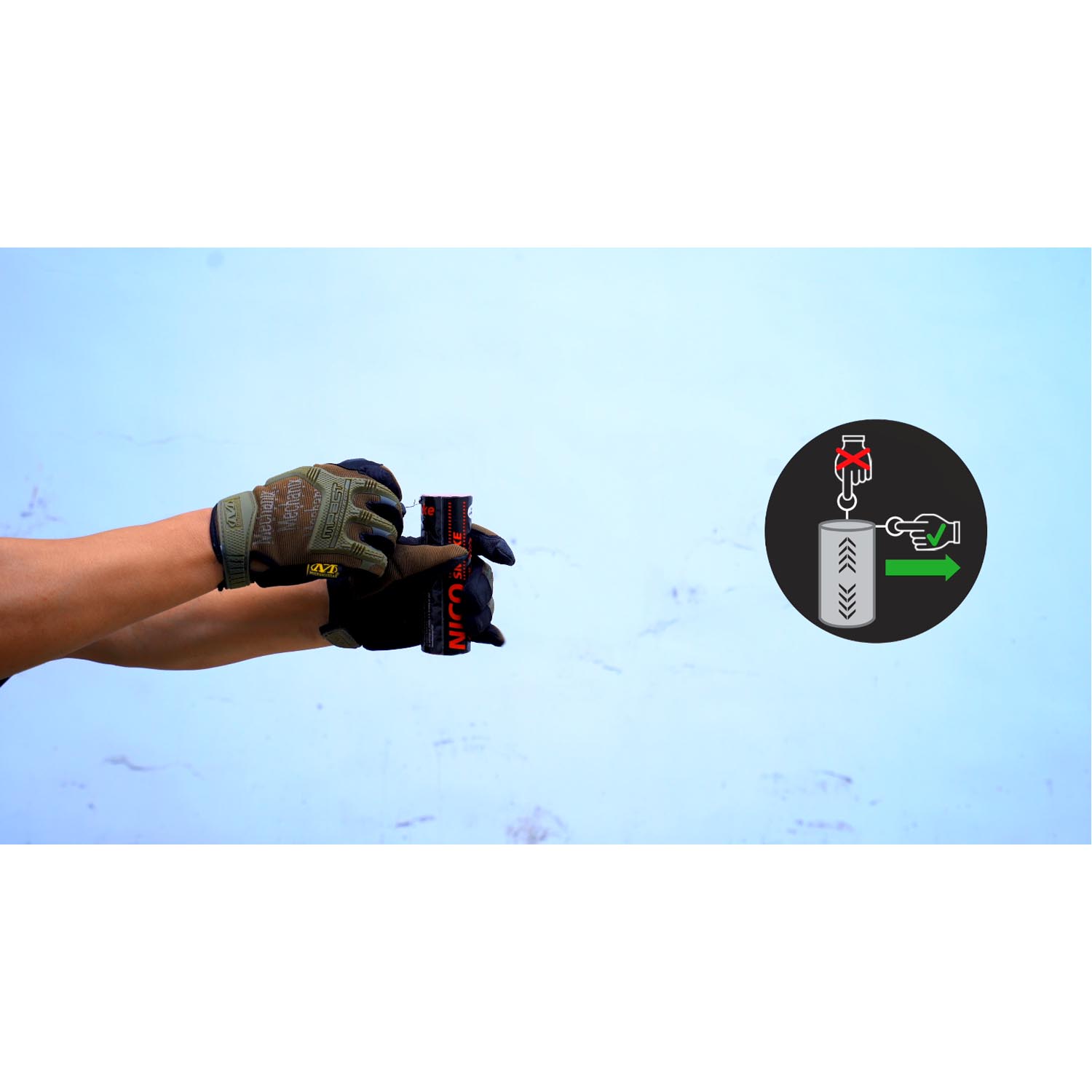 Nico Smoke 80, Gelb – Bild 2