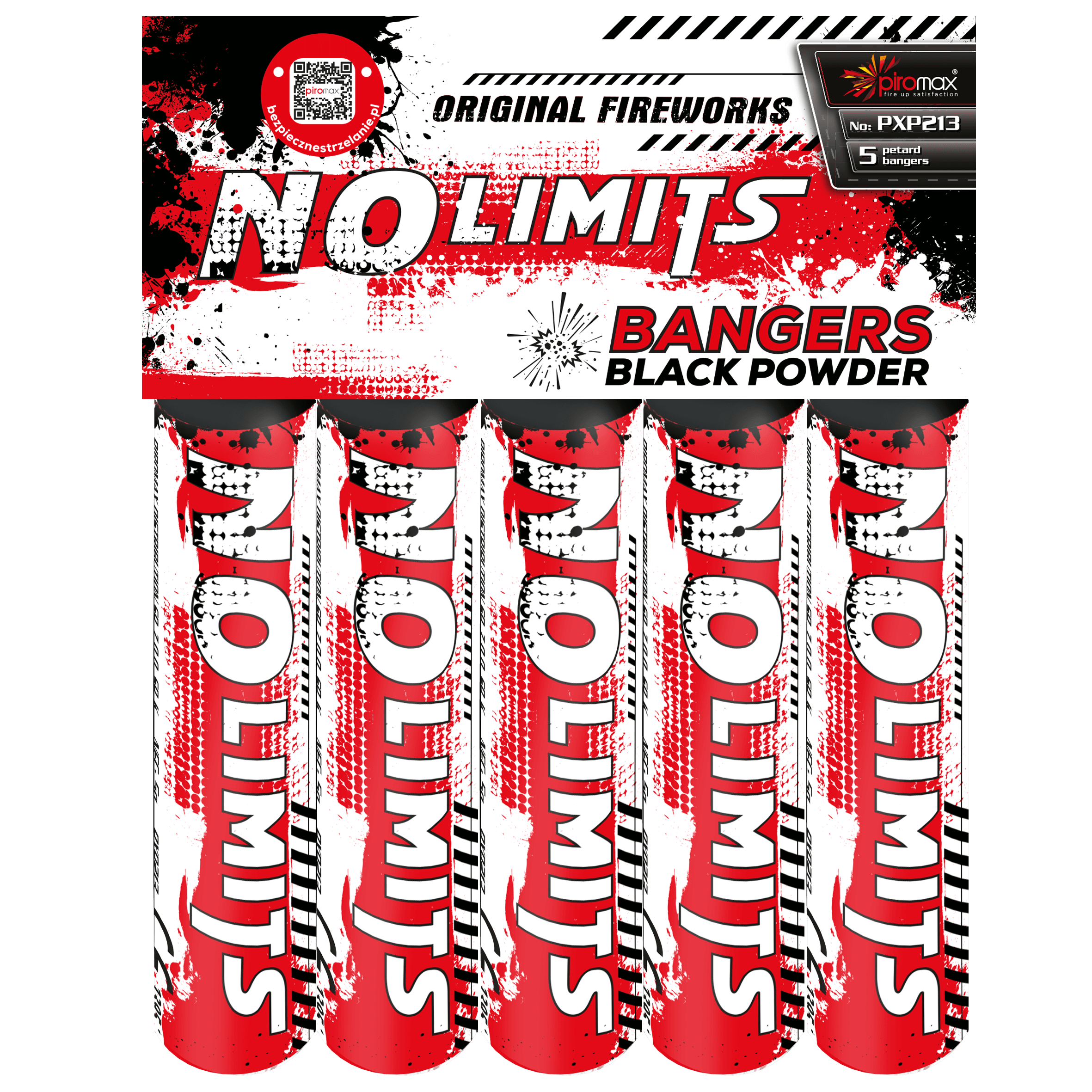 Piromax No Limits , Bangers Black Powder