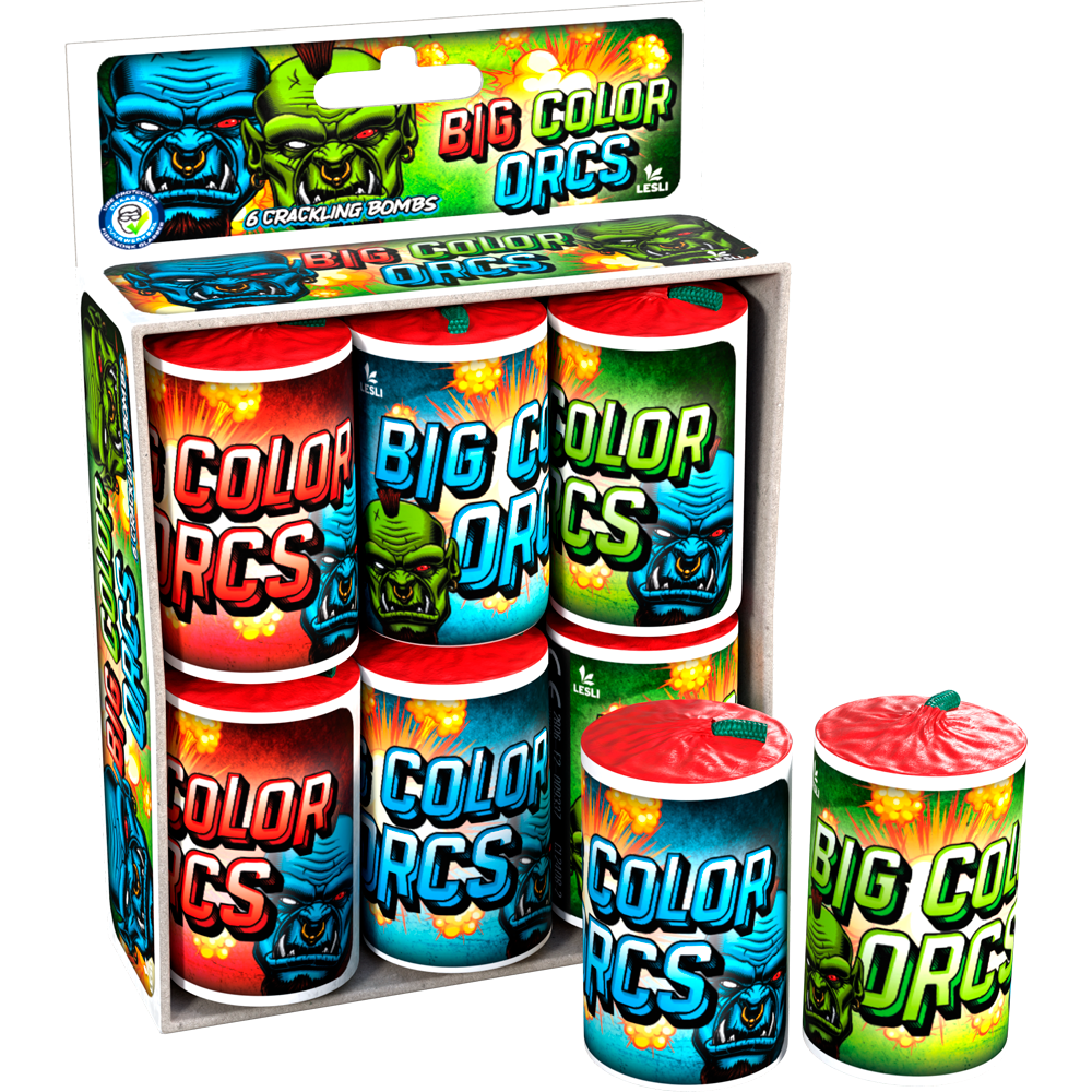 Lesli Big Color Orcs